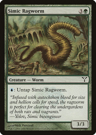 Simic Ragworm [Dissension] | Tacoma Games