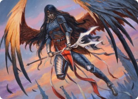 Liesa, Forgotten Archangel Art Card [Innistrad: Midnight Hunt Art Series] | Tacoma Games