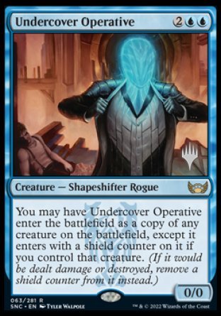 Undercover Operative (Promo Pack) [Streets of New Capenna Promos] | Tacoma Games