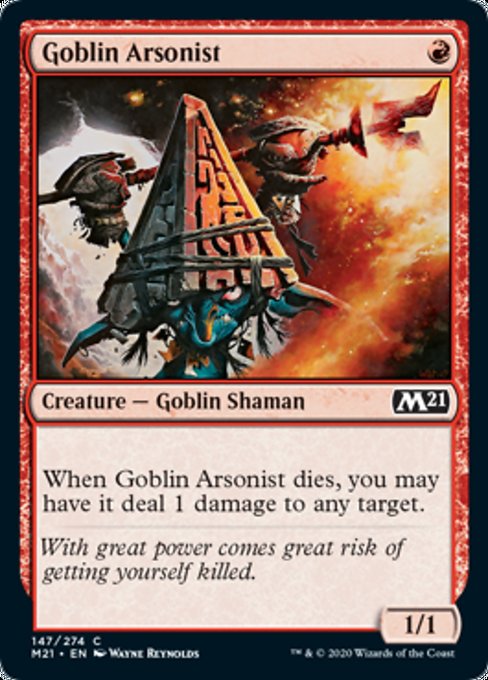 Goblin Arsonist [Core Set 2021] | Tacoma Games