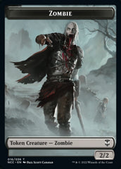 Zombie // Drake Double-sided Token [Streets of New Capenna Commander Tokens] | Tacoma Games