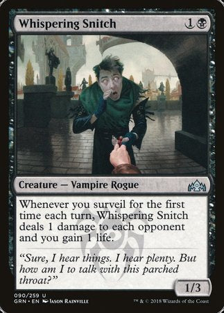 Whispering Snitch [Guilds of Ravnica] | Tacoma Games