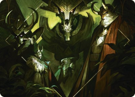 Meeting of the Five Art Card [Streets of New Capenna Art Series] | Tacoma Games