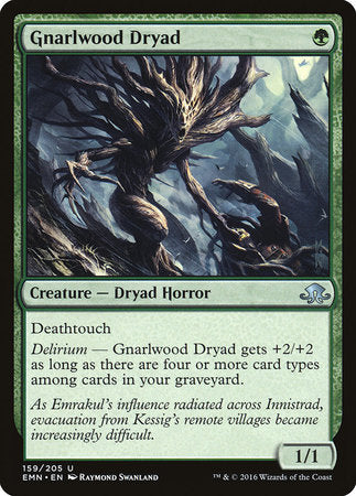 Gnarlwood Dryad [Eldritch Moon] | Tacoma Games