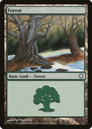 Forest (381) [Coldsnap Theme Decks] | Tacoma Games