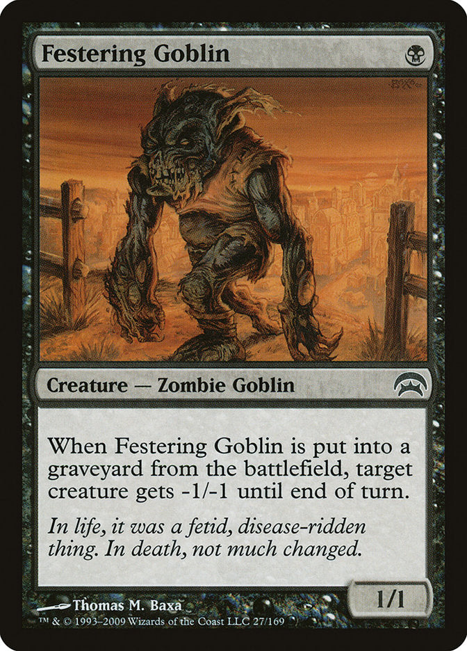 Festering Goblin [Planechase] | Tacoma Games