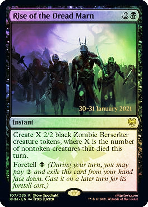 Rise of the Dread Marn  [Kaldheim Prerelease Promos] | Tacoma Games