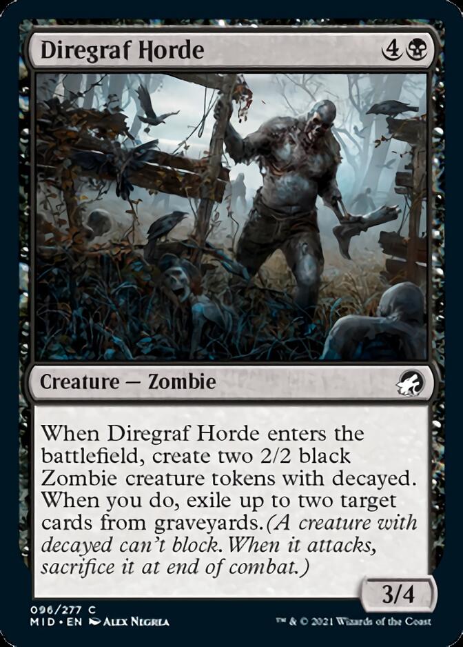 Diregraf Horde [Innistrad: Midnight Hunt] | Tacoma Games