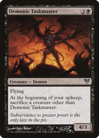 Demonic Taskmaster [Avacyn Restored] | Tacoma Games