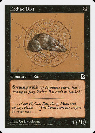 Zodiac Rat [Portal Three Kingdoms] | Tacoma Games