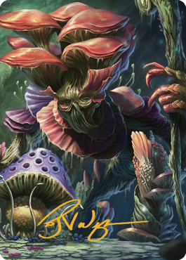 Myconid Spore Tender Art Card (Gold-Stamped Signature) [Commander Legends: Battle for Baldur's Gate Art Series] | Tacoma Games