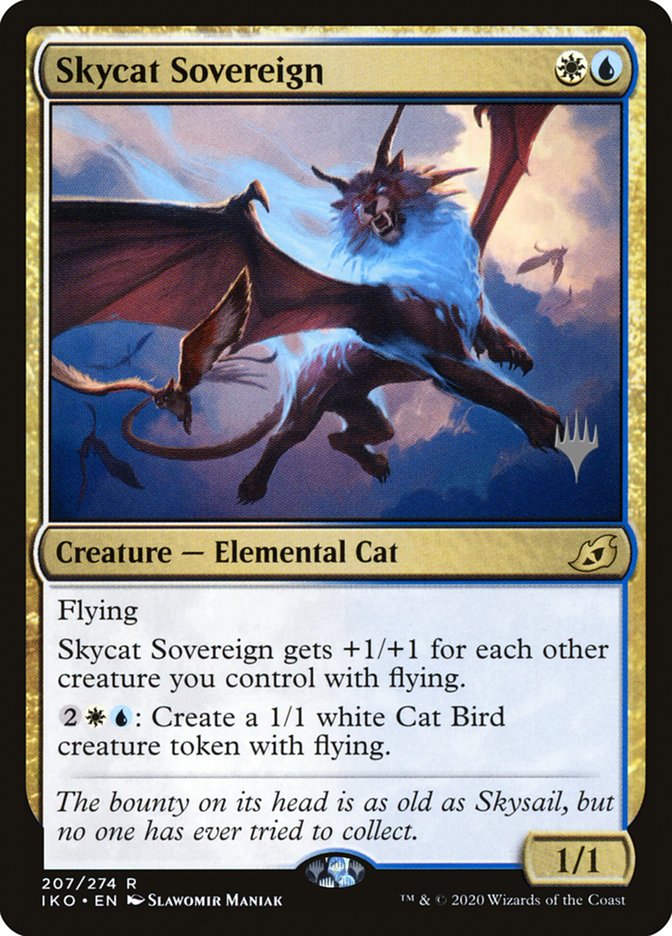 Skycat Sovereign (Promo Pack) [Ikoria: Lair of Behemoths Promos] | Tacoma Games