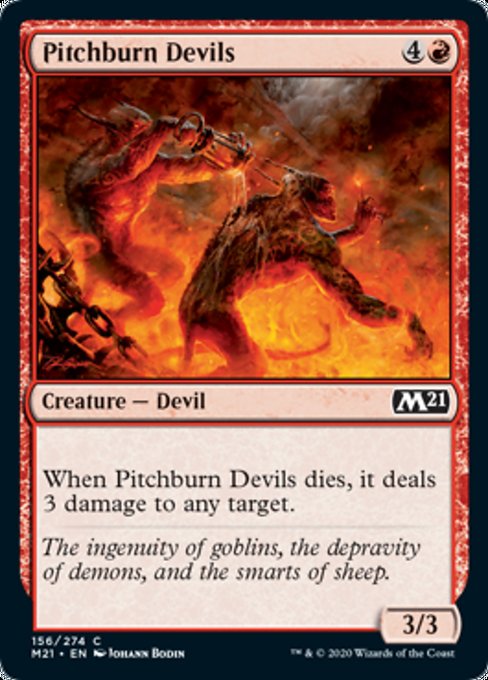 Pitchburn Devils [Core Set 2021] | Tacoma Games