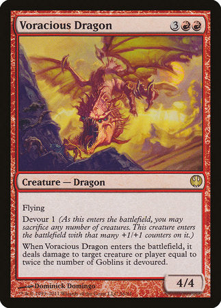 Voracious Dragon [Duel Decks: Knights vs. Dragons] | Tacoma Games