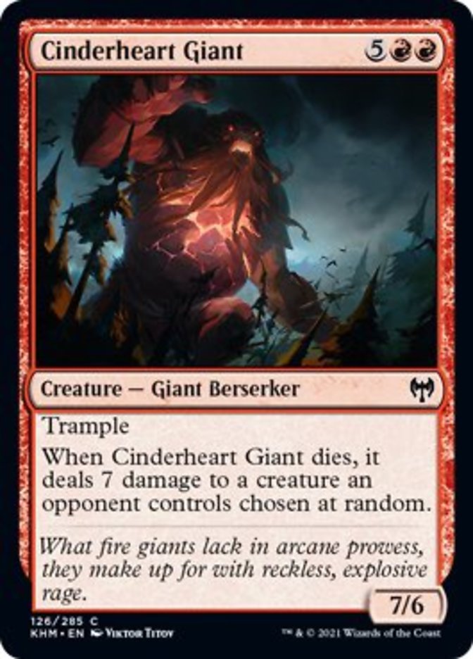 Cinderheart Giant [Kaldheim] | Tacoma Games
