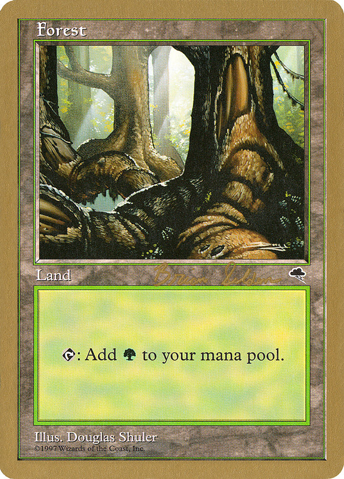 Forest (bs348) (Brian Selden) [World Championship Decks 1998] | Tacoma Games