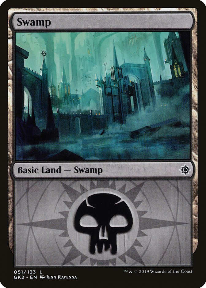 Swamp (51) [Ravnica Allegiance Guild Kit] | Tacoma Games