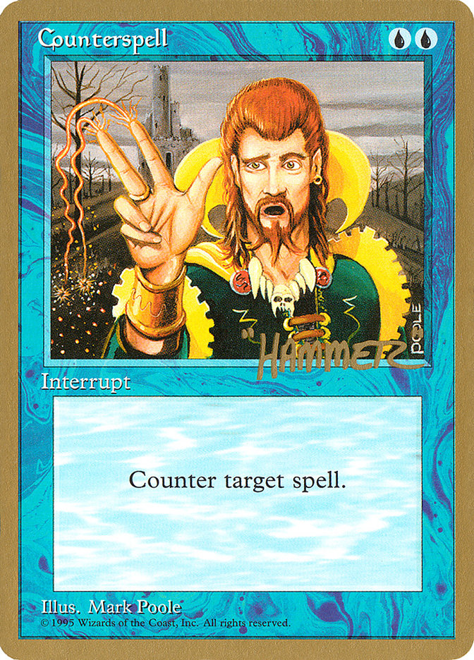 Counterspell (Shawn "Hammer" Regnier) [Pro Tour Collector Set] | Tacoma Games