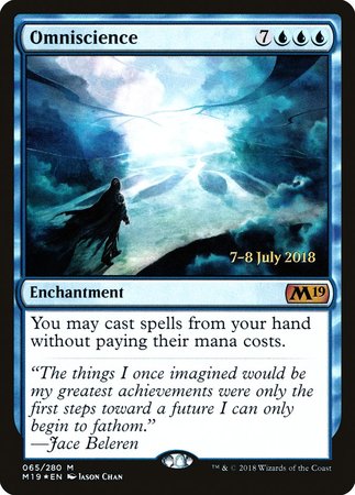 Omniscience [Core Set 2019 Promos] | Tacoma Games