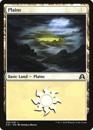 Plains (285) [Shadows over Innistrad] | Tacoma Games