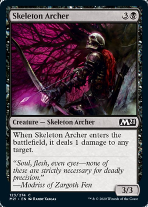 Skeleton Archer [Core Set 2021] | Tacoma Games