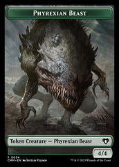 Eldrazi Scion // Phyrexian Beast Double-Sided Token [Commander Masters Tokens] | Tacoma Games