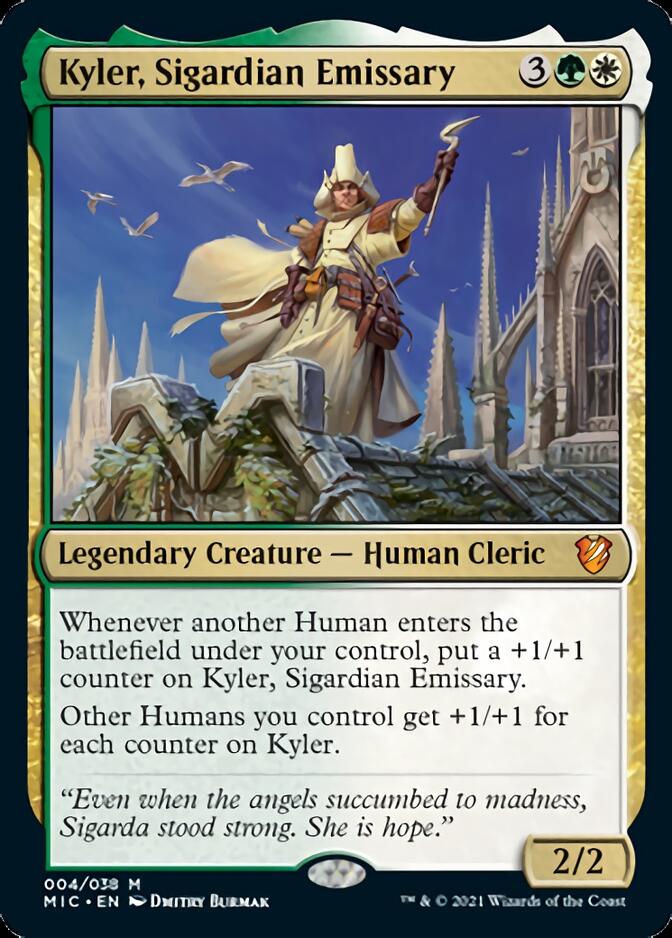 Kyler, Sigardian Emissary [Innistrad: Midnight Hunt Commander] | Tacoma Games