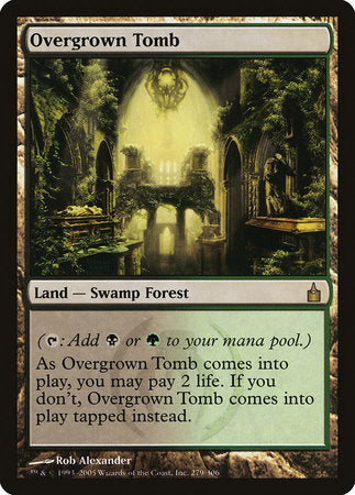 Overgrown Tomb [Ravnica: City of Guilds] | Tacoma Games