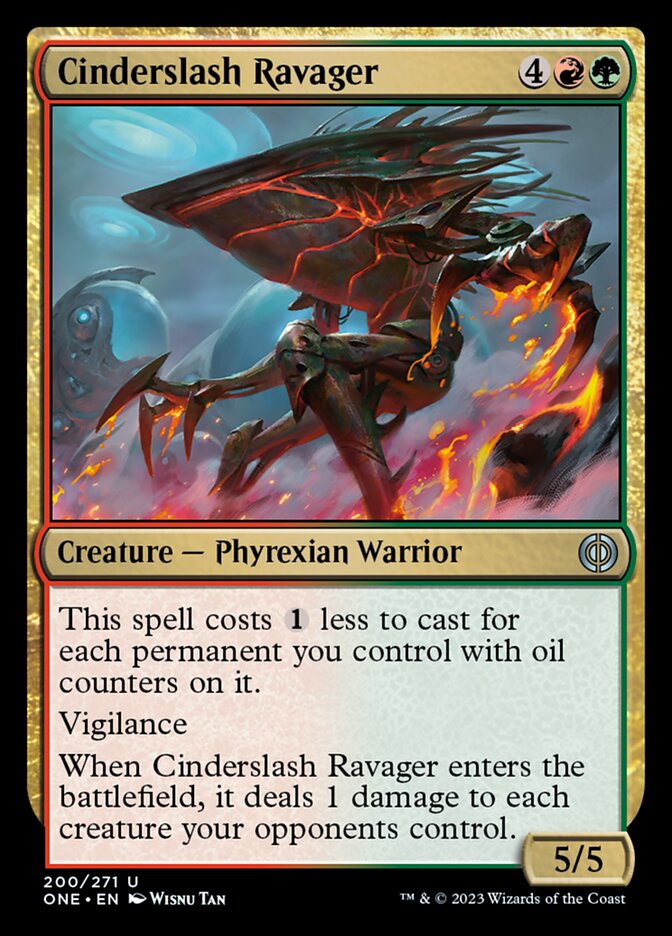 Cinderslash Ravager [Phyrexia: All Will Be One] | Tacoma Games