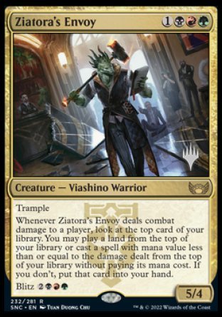 Ziatora's Envoy (Promo Pack) [Streets of New Capenna Promos] | Tacoma Games