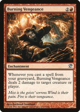 Burning Vengeance [Innistrad] | Tacoma Games