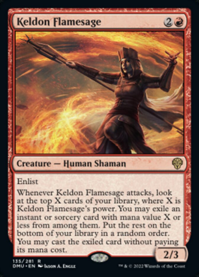 Keldon Flamesage [Dominaria United] | Tacoma Games