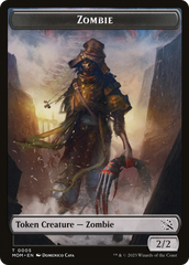 Treasure (21) // Zombie Double-Sided Token [March of the Machine Tokens] | Tacoma Games