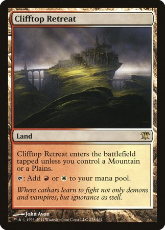 Clifftop Retreat [Innistrad] | Tacoma Games