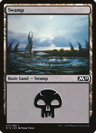 Swamp (272) [Core Set 2019] | Tacoma Games