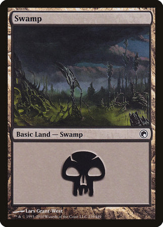 Swamp (239) [Scars of Mirrodin] | Tacoma Games