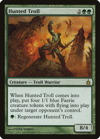 Hunted Troll [Ravnica: City of Guilds] | Tacoma Games