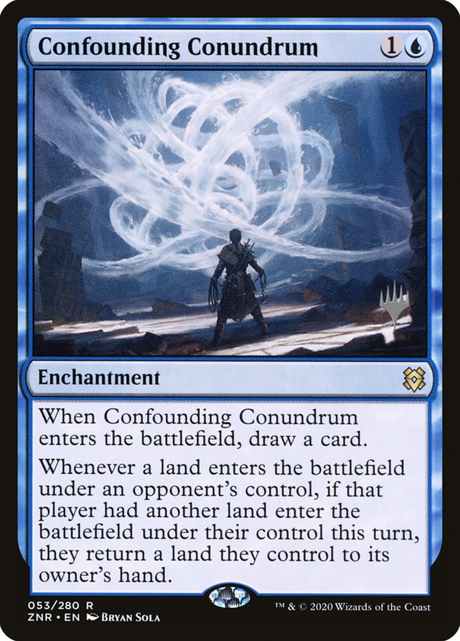 Confounding Conundrum (Promo Pack) [Zendikar Rising Promos] | Tacoma Games