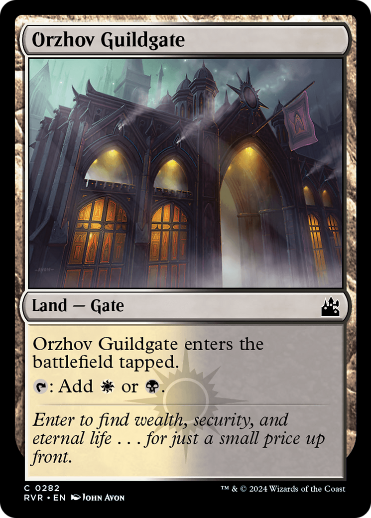 Orzhov Guildgate [Ravnica Remastered] | Tacoma Games