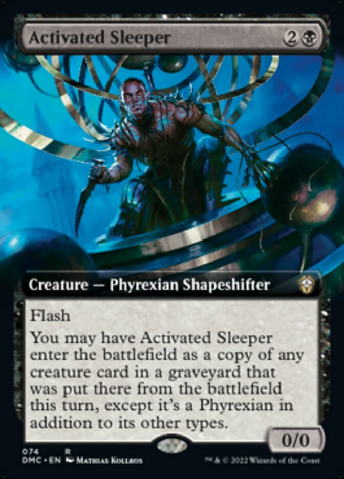 Activated Sleeper (Extended Art) [Dominaria United Commander] | Tacoma Games