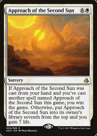 Approach of the Second Sun [Amonkhet] | Tacoma Games