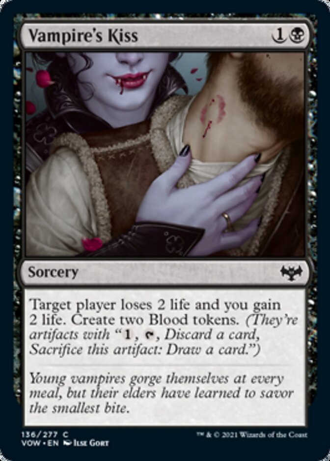 Vampire's Kiss [Innistrad: Crimson Vow] | Tacoma Games