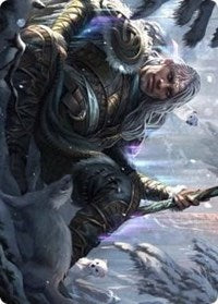 Jorn, God of Winter Art Card [Kaldheim: Art Series] | Tacoma Games