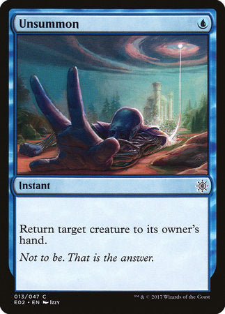 Unsummon [Explorers of Ixalan] | Tacoma Games