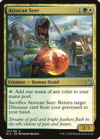 Atzocan Seer [Rivals of Ixalan] | Tacoma Games