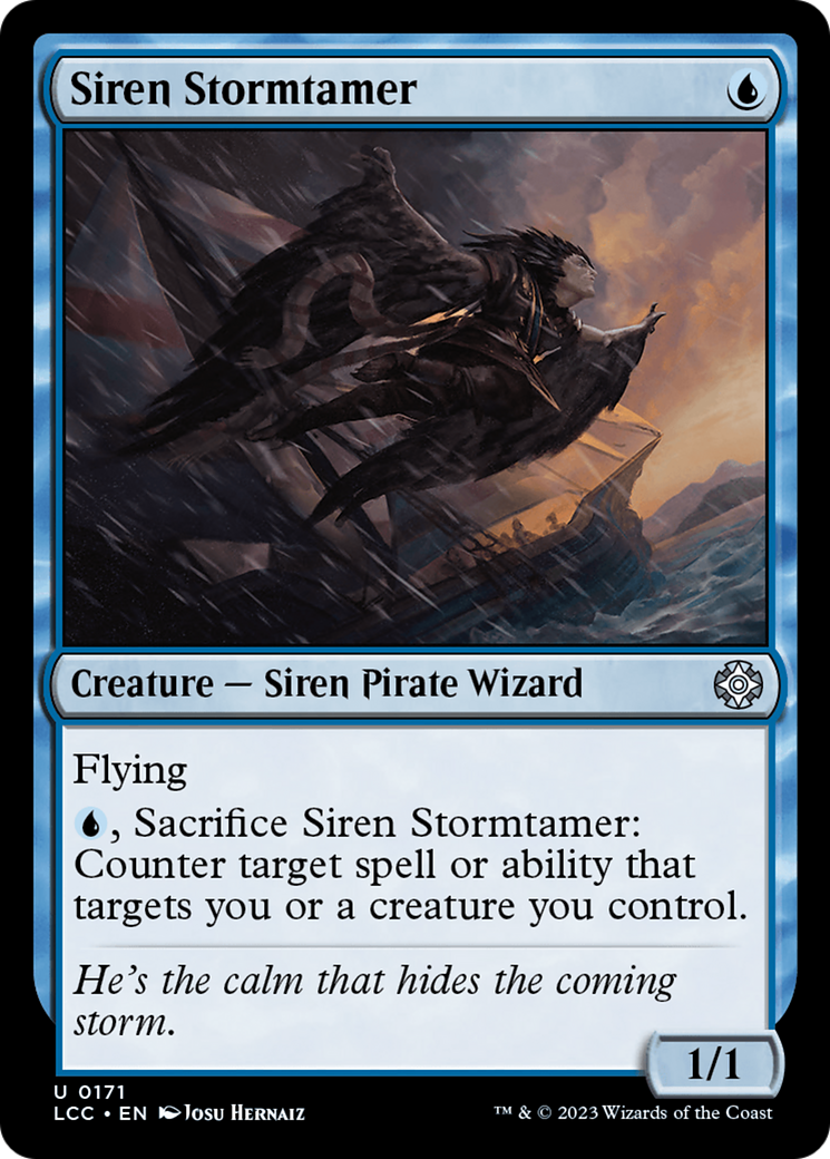 Siren Stormtamer [The Lost Caverns of Ixalan Commander] | Tacoma Games