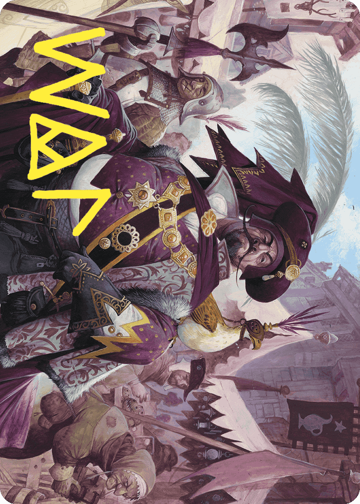 Discerning Financier Art Card (Gold-Stamped Signature) [Wilds of Eldraine Art Series] | Tacoma Games
