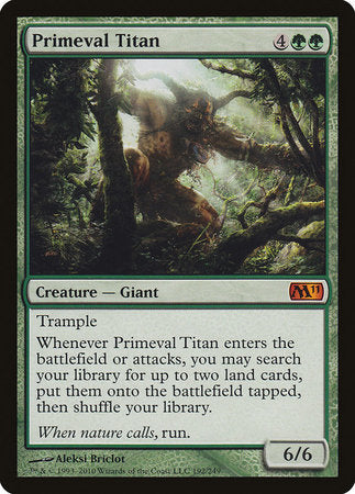 Primeval Titan [Magic 2011] | Tacoma Games