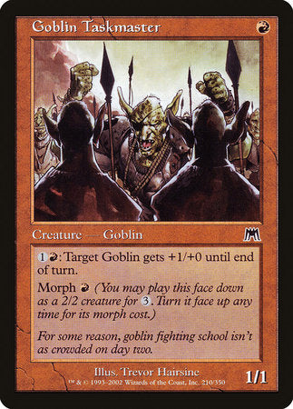 Goblin Taskmaster [Onslaught] | Tacoma Games