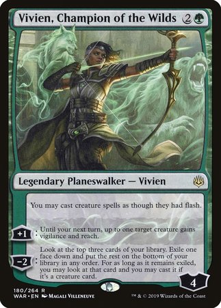 Vivien, Champion of the Wilds [War of the Spark] | Tacoma Games